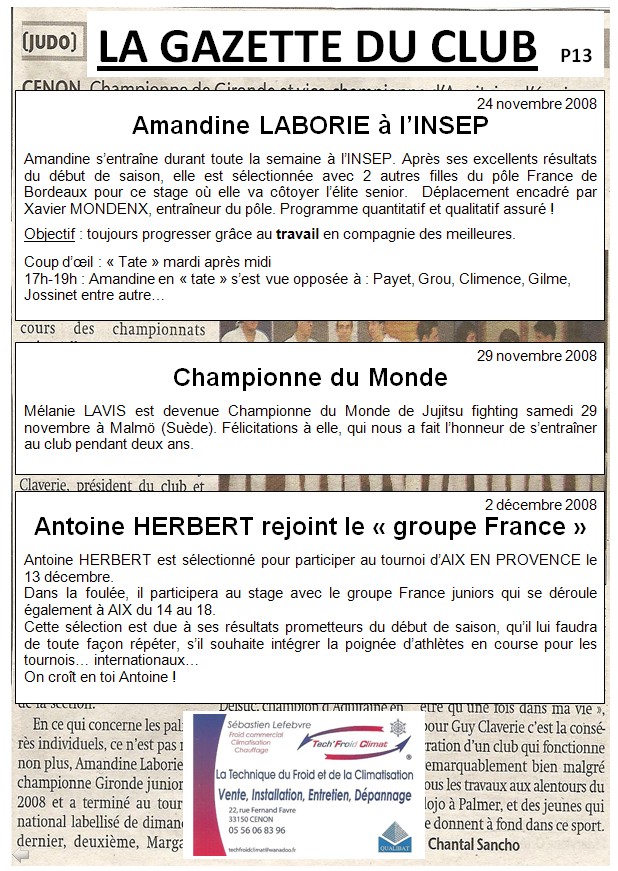 INSEP Amandine