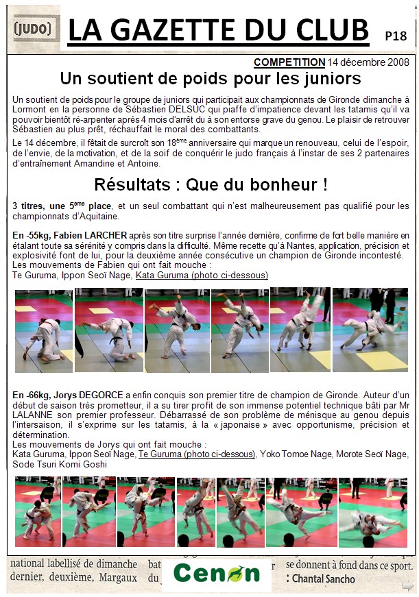 Gironde juniors